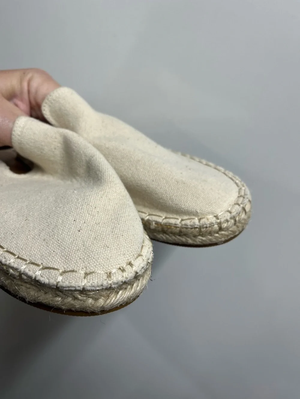 Splendid NEW Julia slip on espadrille size 7.5 women’s shoes neutral comfort